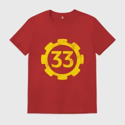 Мужская футболка хлопок Убежище 33