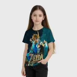 Детская футболка 3D Zelda - Link - фото 2