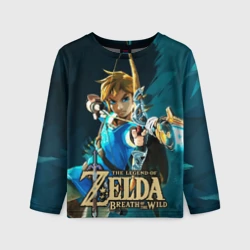 Детский лонгслив 3D Zelda - Link
