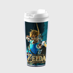 Термокружка-непроливайка Zelda - Link