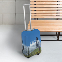Чехол для чемодана 3D Ржев Мемориал Советскому Солдату - фото 2
