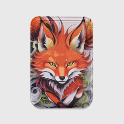 Картхолдер Magsafe магнитный Лиса Кицунэ в японском стиле