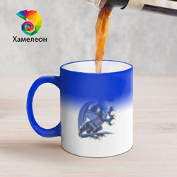 Кружка хамелеон Azure dragon