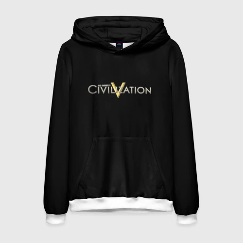 Мужская толстовка 3D с принтом Civilization, вид спереди #2