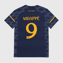 Мужская футболка 3D Мбаппе Реал Мадрид форма гостевая