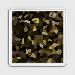 Мозаика оливковых оттенков – Магнит 55*55 с принтом купить