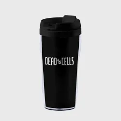 Термокружка-непроливайка Dead Cells logo white