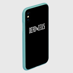 Чехол для iPhone XS Max матовый Dead Cells logo white - фото 2