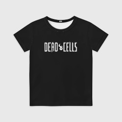 Детская футболка 3D Dead Cells logo white