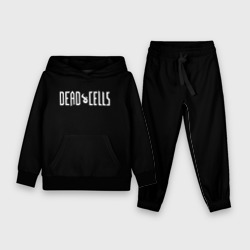 Детский костюм с толстовкой 3D Dead Cells logo white