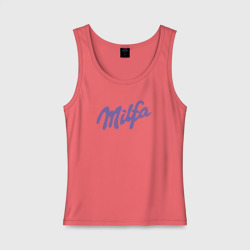 Женская майка хлопок Milfa в стиле milka 