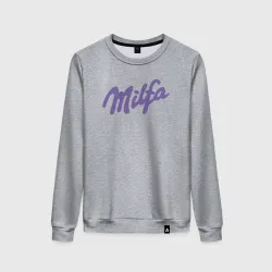 Женский свитшот хлопок Milfa в стиле milka 