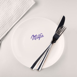 Тарелка Milfa в стиле milka 