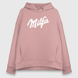 Женское худи Oversize хлопок Милфа в стиле милки