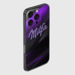 Чехол для iPhone 16 Pro силиконовый с защитой камеры Milfa milka style - фото 2