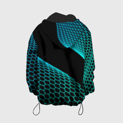 Куртка с принтом Toyota electro hexagon для мужчины, вид сзади №1. Цвет основы: черный