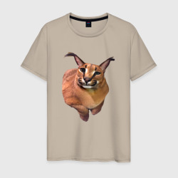 Кот  Шлепа  – Мужская футболка хлопок с принтом купить со скидкой в -20%