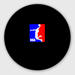 НБА спорт лого – Круглый коврик для мышки с принтом купить