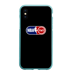 NBA logo tnt – Чехол для iPhone XS Max матовый с принтом купить