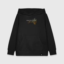 Детская толстовка хлопок Monster hunter wilds logo