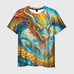 Огромная змея – Мужская футболка 3D с принтом купить со скидкой в -26%