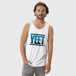 Мужская майка хлопок Jey Uso yeet wwe - фото 2
