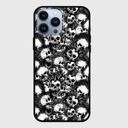 Чехол для iPhone 13 Pro Max Панк черепа