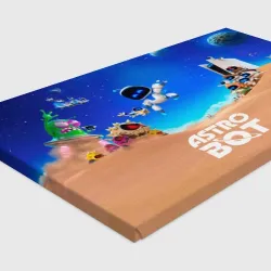 Холст прямоугольный Astro bot персонажи - фото 3