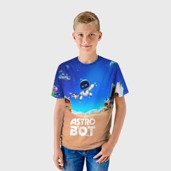 Детская футболка 3D Astro bot персонажи - фото 2