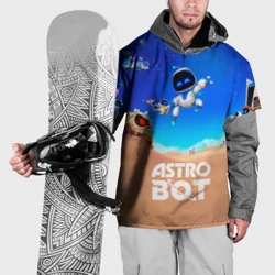 Накидка на куртку 3D Astro bot персонажи