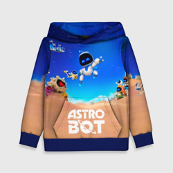 Детская толстовка 3D Astro bot персонажи