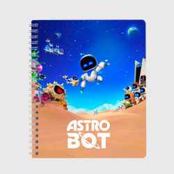 Тетрадь Astro bot персонажи