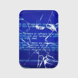 Картхолдер Magsafe магнитный Синий экран смерти виндовс 
