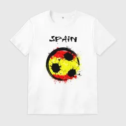 Мужская футболка хлопок Football Spain