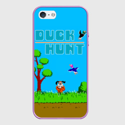 Чехол для iPhone 5/5S матовый Duck hunt dog