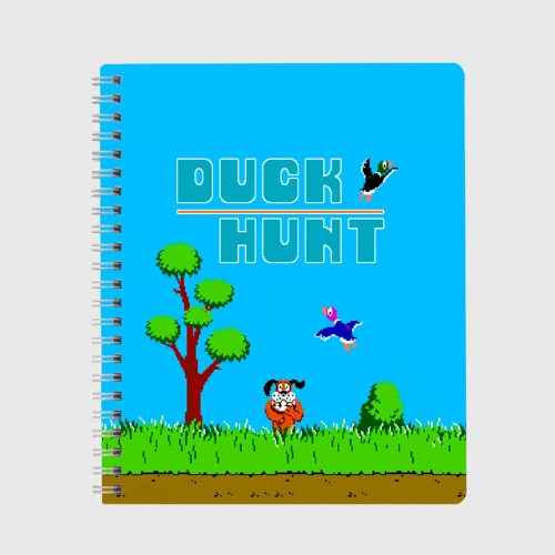 Тетрадь Duck hunt dog