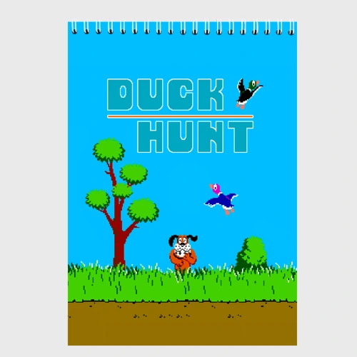 Скетчбук Duck hunt dog