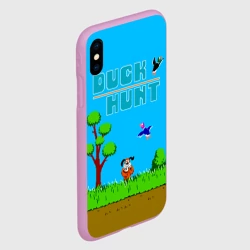 Чехол для iPhone XS Max матовый Duck hunt dog - фото 2