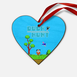 Деревянная игрушка Сердце Duck hunt dog