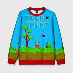 Детский свитшот 3D Duck hunt dog