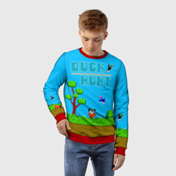 Детский свитшот 3D Duck hunt dog - фото 2