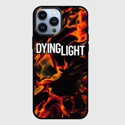 Чехол для iPhone 13 Pro Max Dying Light red lava