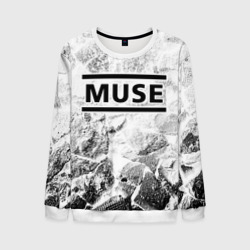 Мужской свитшот 3D Muse white graphite