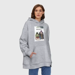 Худи SuperOversize хлопок Монолог фармацевта Маомао Жэньши - фото 2