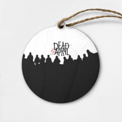Деревянная игрушка круг Dead by april rock