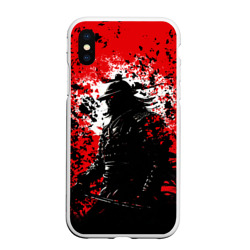 Чехол для iPhone XS Max матовый Призрак самурая Ghost of Tsushima