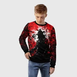 Детский свитшот 3D Призрак самурая Ghost of Tsushima - фото 2