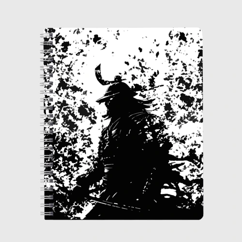 Тетрадь Ghost of Tsushima black and white