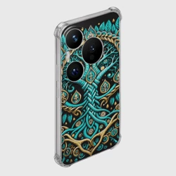 Чехол для Huawei Pura 70 Pro Древо жизни - сакральная славянская символика - фото 2
