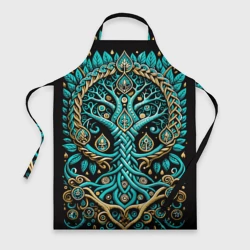 Фартук 3D Древо жизни - сакральная славянская символика